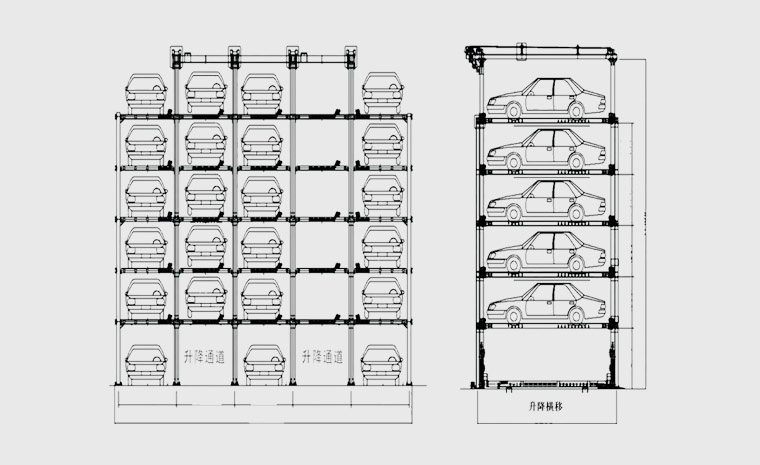 多層升降橫移庫(kù)